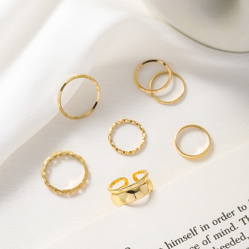 Sieben-Teile-Ring