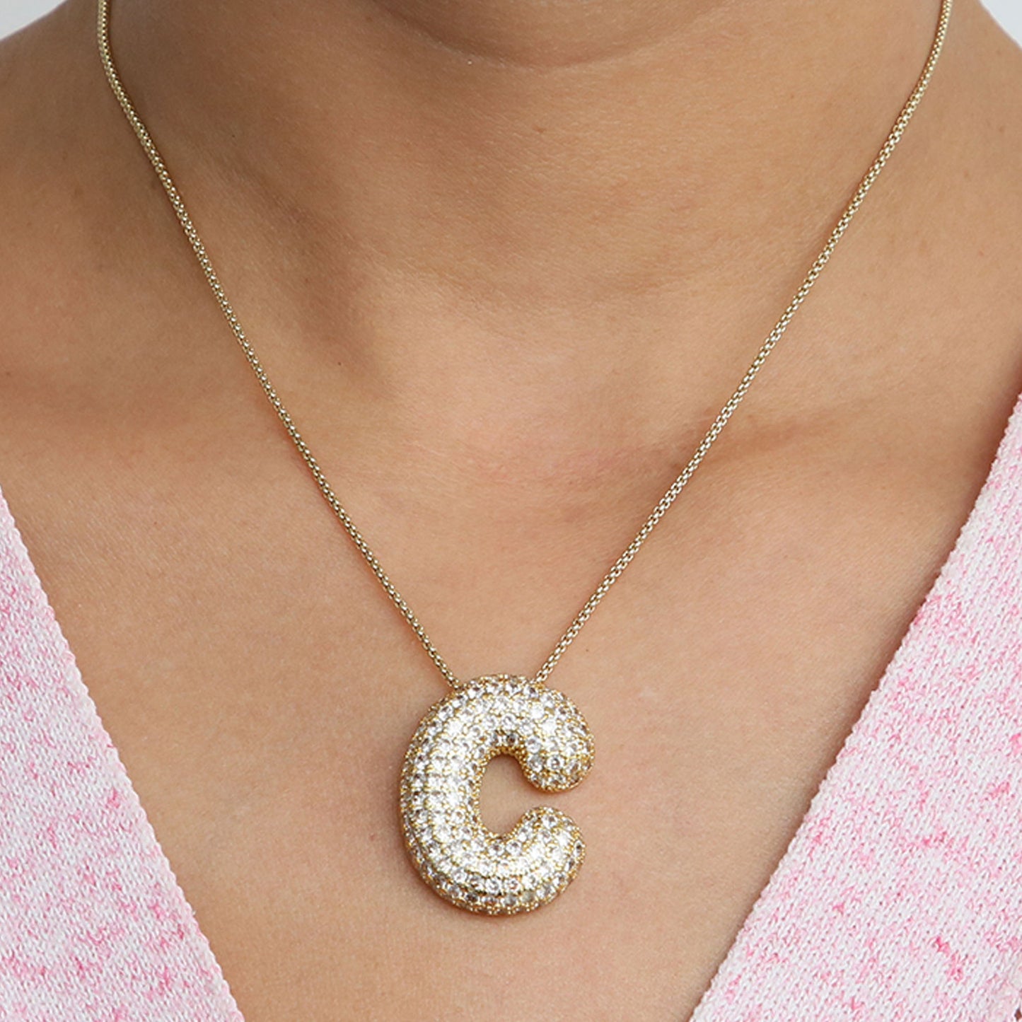 Bubble Letter Kette
