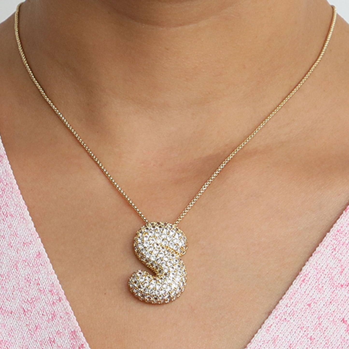 Bubble Letter Kette