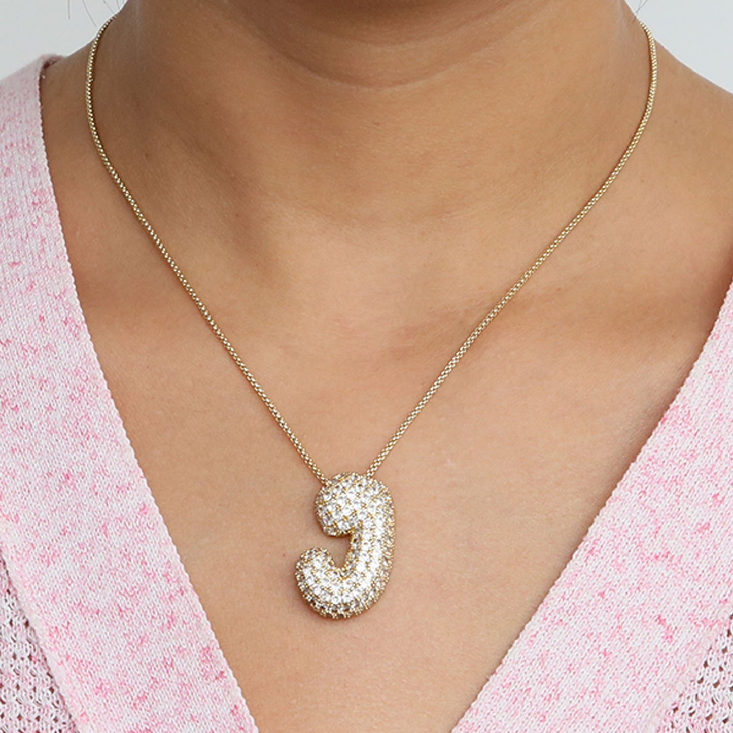 Bubble Letter Kette