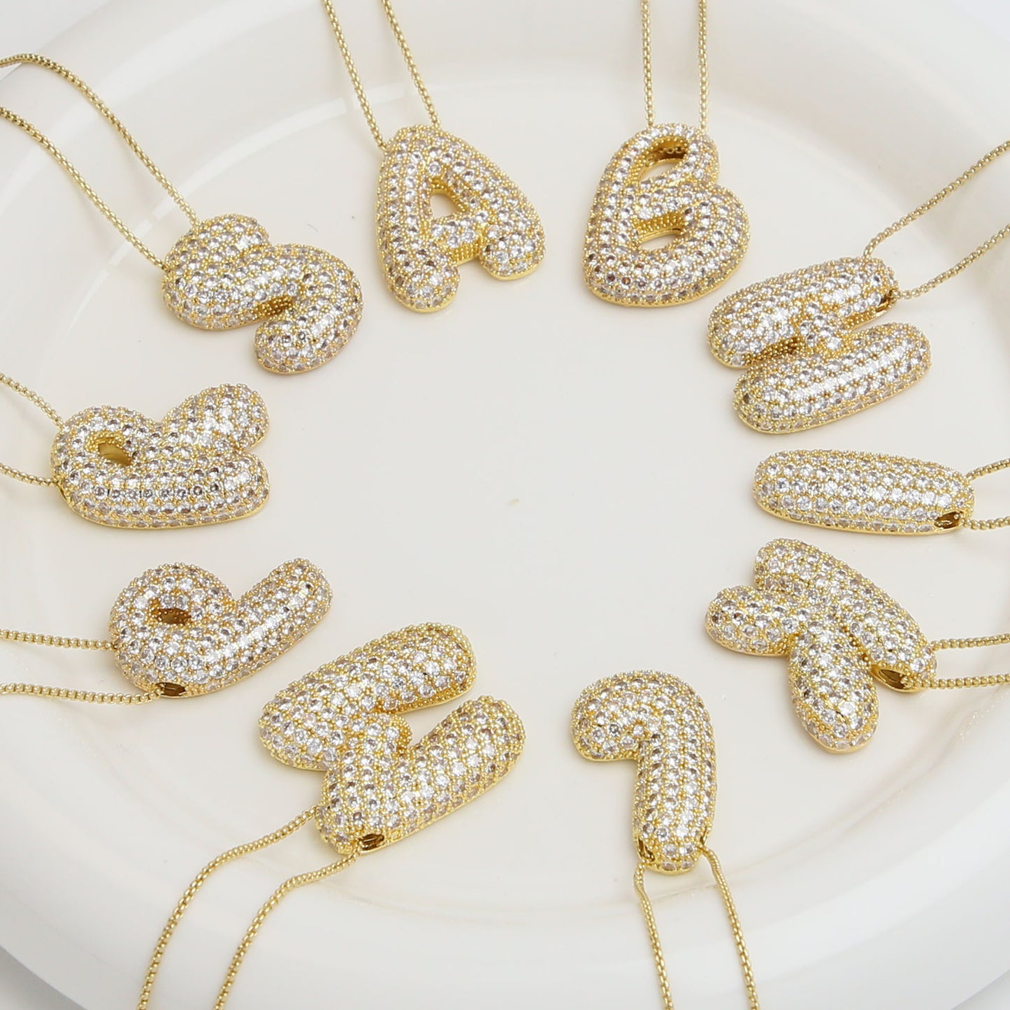 Bubble Letter Kette