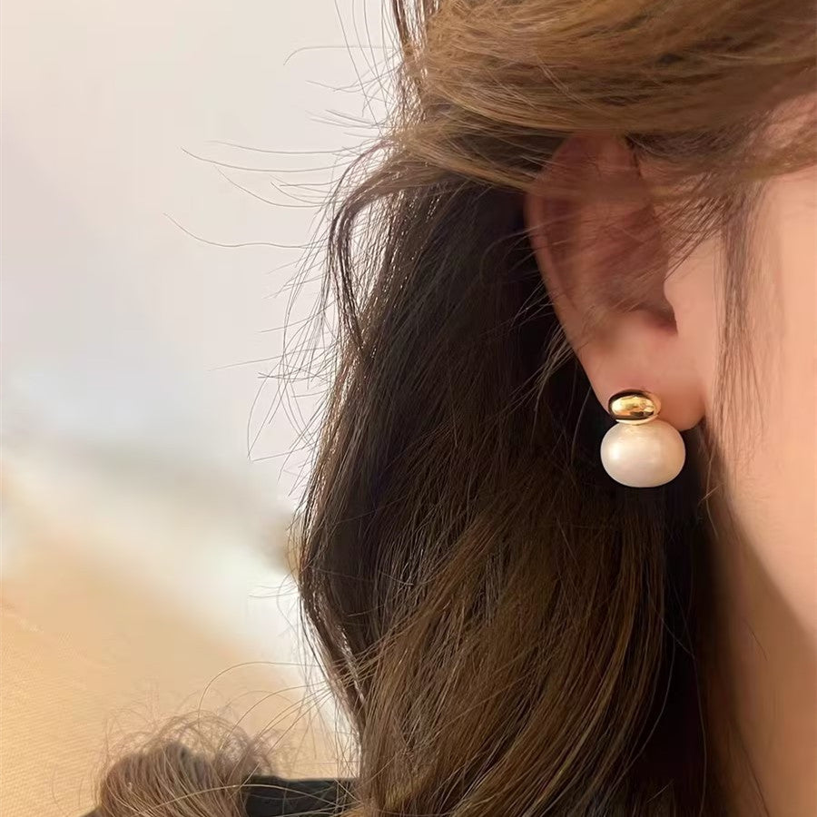 Double romance earrings