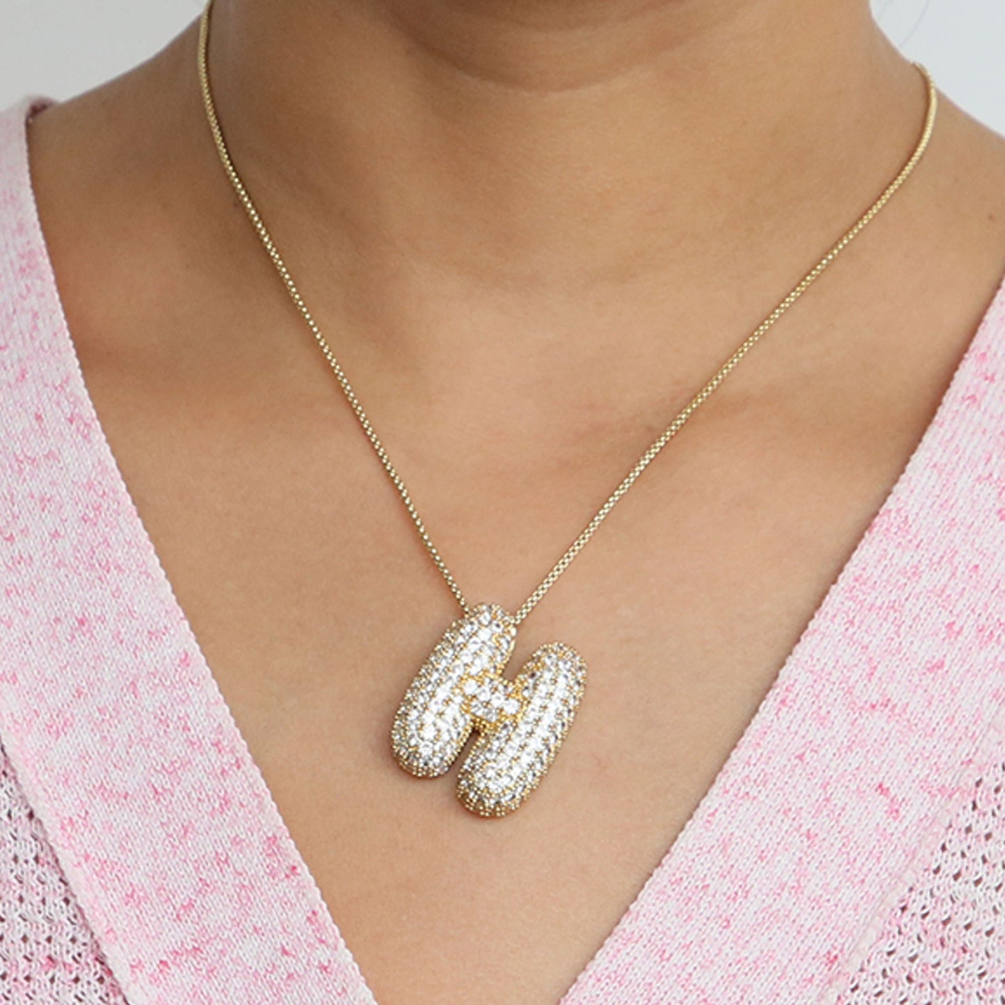 Bubble Letter Kette