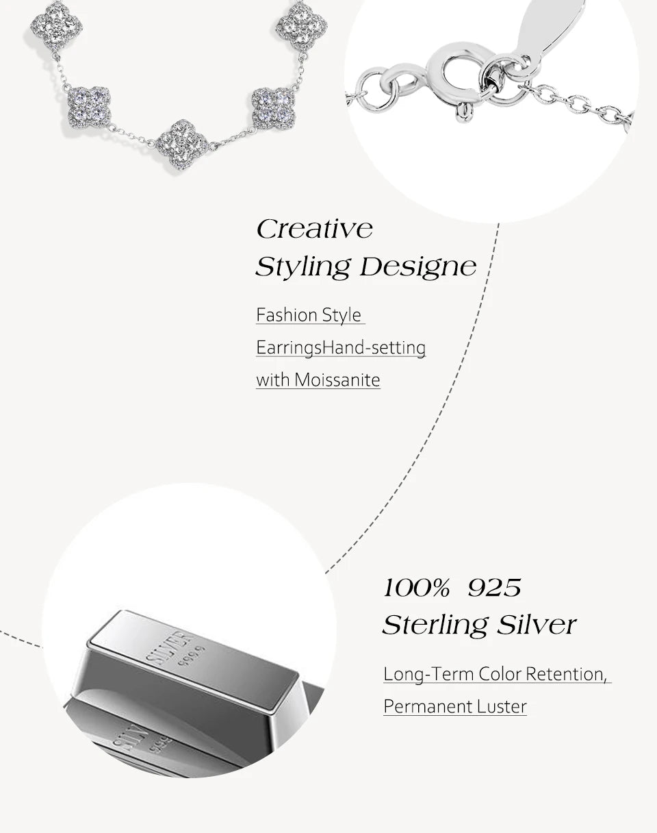 Filigranes Moissanit-Armband