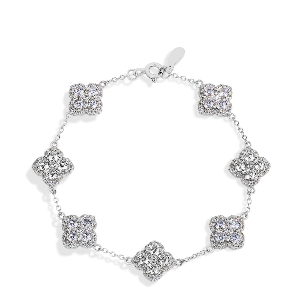 Filigranes Moissanit-Armband