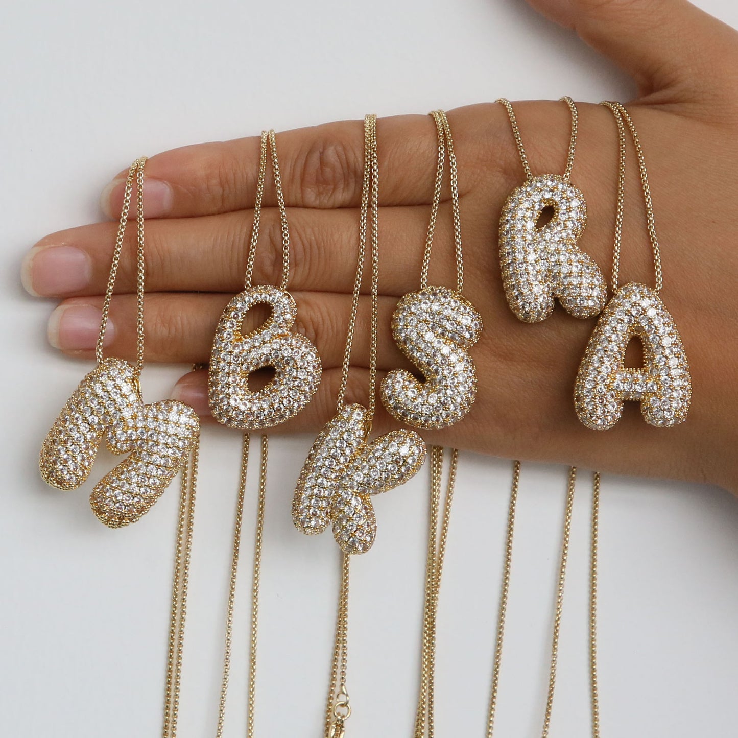 Bubble Letter Kette