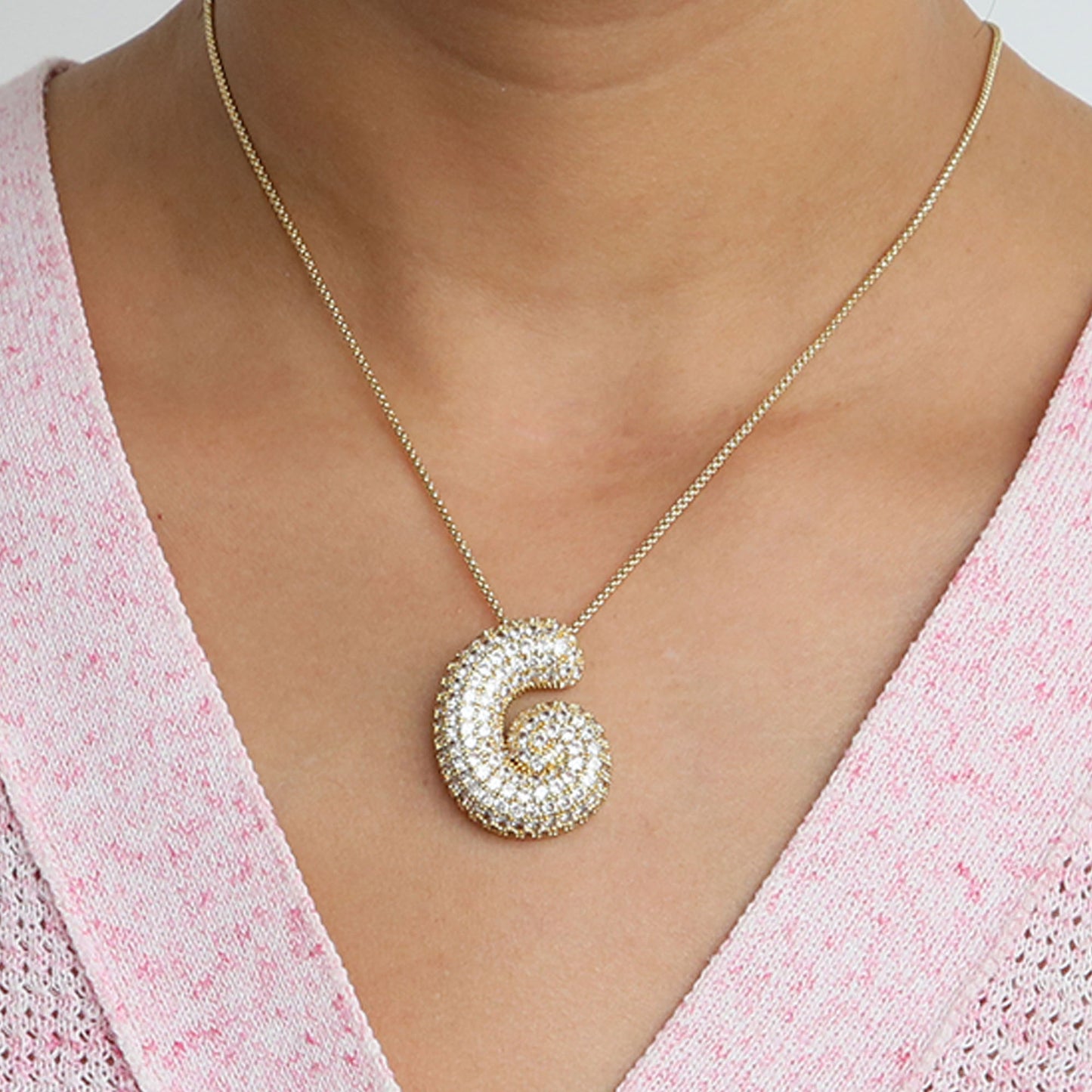Bubble Letter Kette
