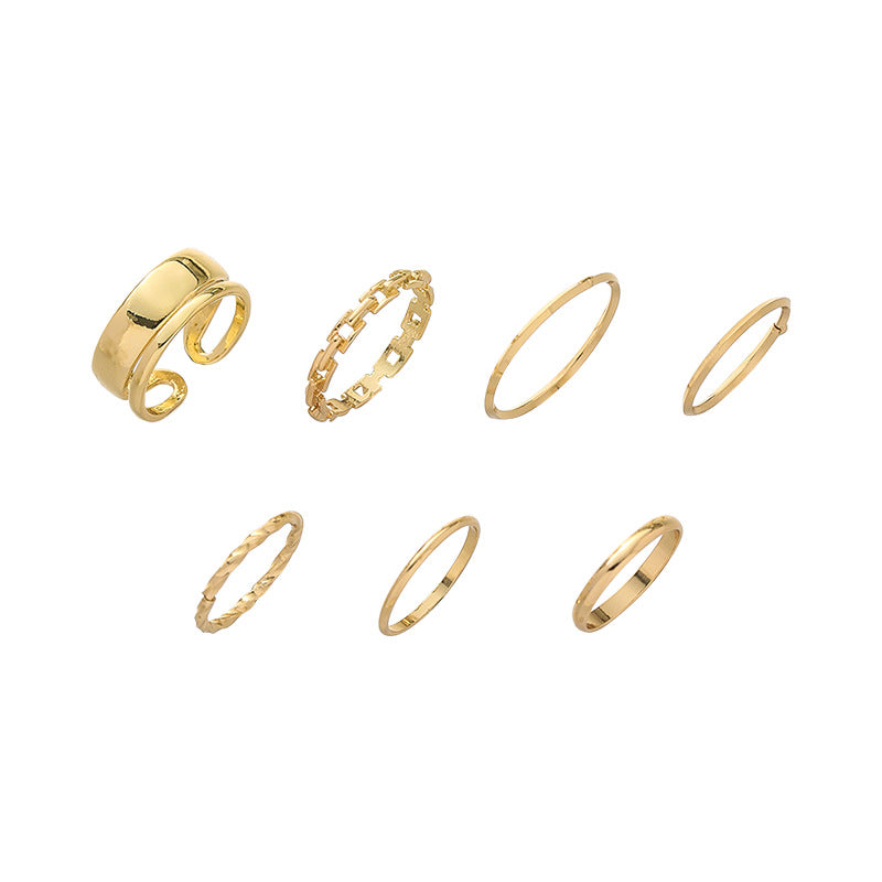 Sieben-Teile-Ring