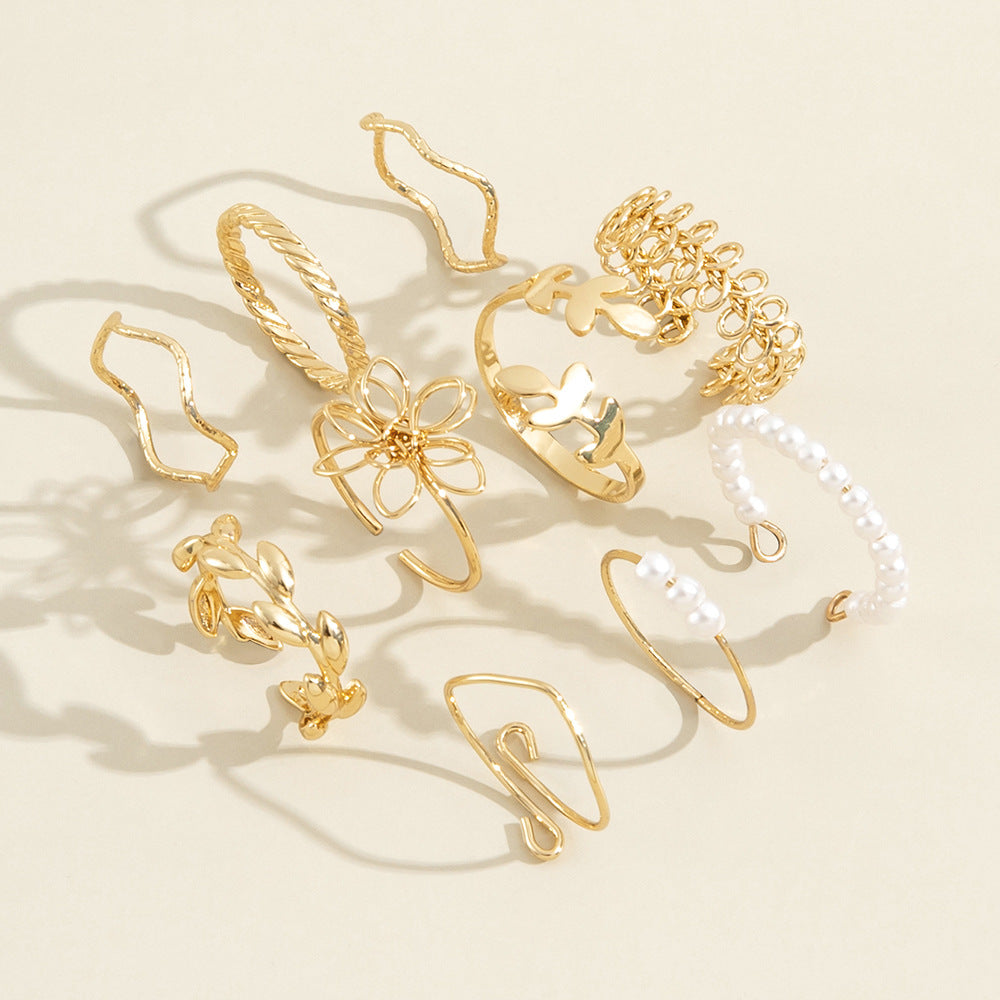 Flower Ring 10er Set