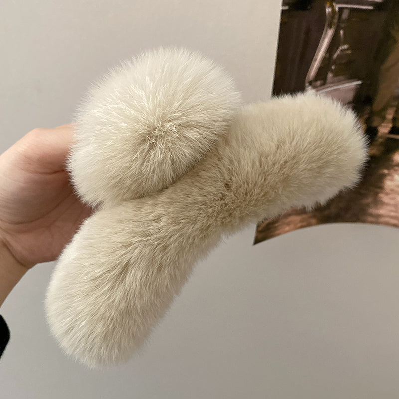 Plüsch Haarspange