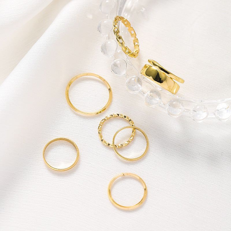 Sieben-Teile-Ring