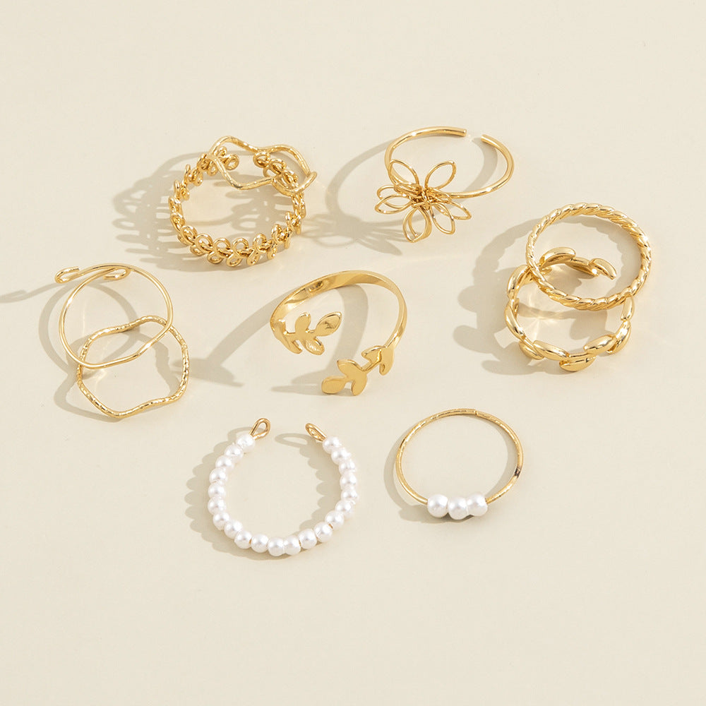 Flower Ring 10er Set