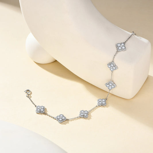 Filigranes Moissanit-Armband
